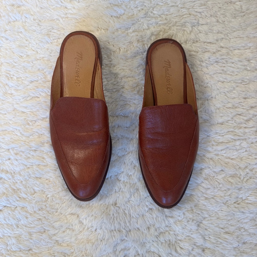 Madewell Frances Leather Mule-Size 5.5
